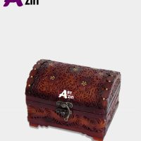 صندوقچه جواهر چوبی و جعبه جواهری