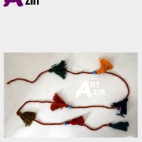 آویز سنتی پشمی منگوله ای دو متری